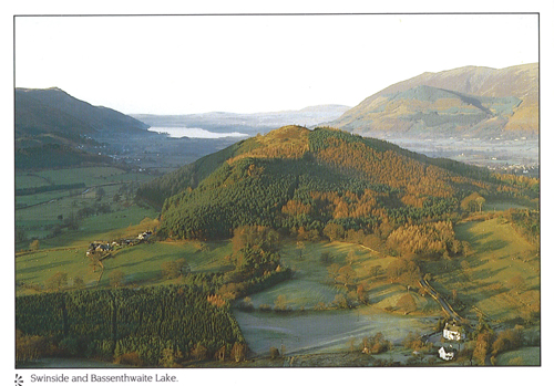 Swinside and Bassenthwaite Lake A4 Greetings Cards
