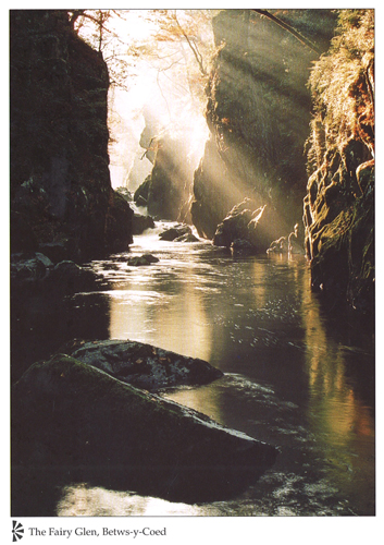 The Fairy Glen, Betws-y-Coed A4 Greetings Cards