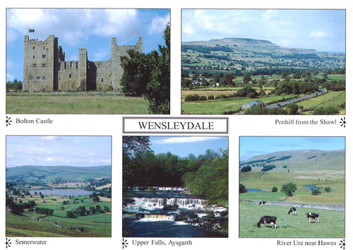 Wensleydale A4 Greetings Cards