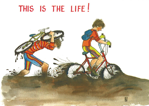 This is the Life! A5 Greetings Cards