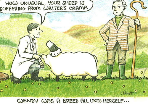 Wendy was a breed all unto herself... A5 Greetings Cards