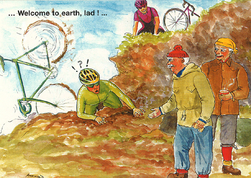 Welcome to earth, lad!...A5 Greetings Cards