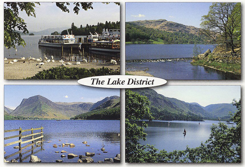 The Lake District A5 Greetings Cards