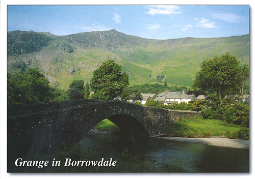 Grange-in-Borrowdale A5 Greetings Cards