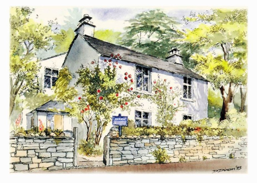 Dove Cottage A5 Greetings Cards