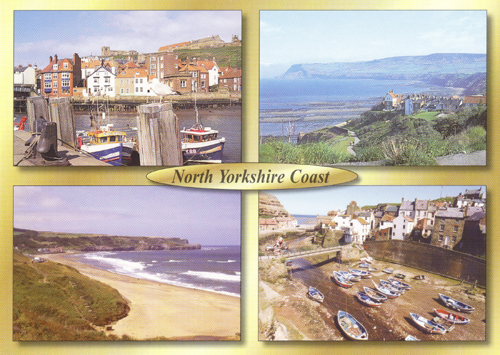 North Yorkshire Coast A5 Greetings Cards