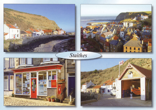 Staithes A5 Greetings Cards