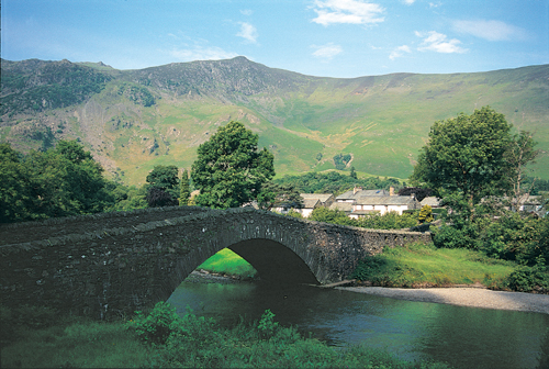 Grange in Borrowdale BC Greetings Cards