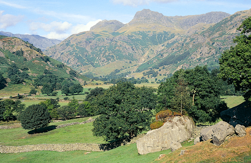 The Langdale Pikes BC Greetings Cards