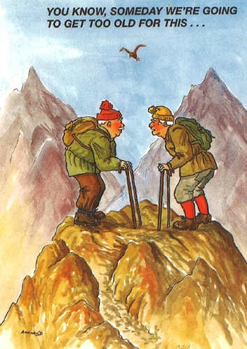You know, someday we're going to get too old for this!  Postcards