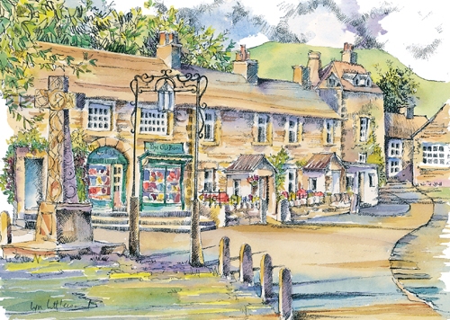 Castleton Watercolour Greetings Cards