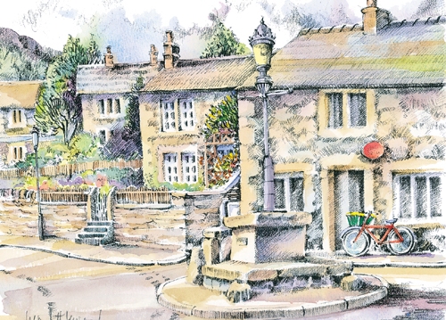 Calver Watercolour Greetings Cards