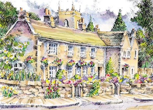 Eyam Watercolour Greetings Cards
