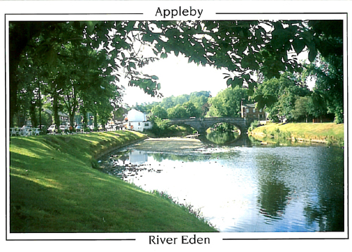 River Eden, Appleby Postcards