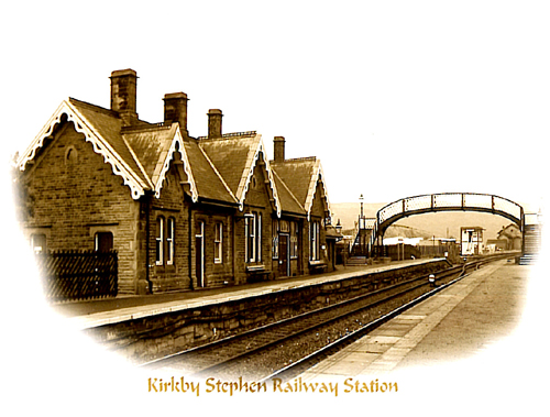 Kirkby Stephen Railway Station Postcards