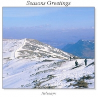 Helvellyn Christmas Square Cards