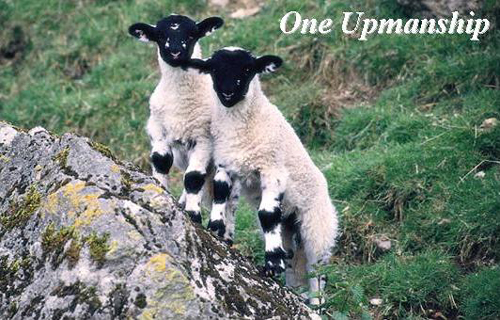 One Upmanship Picture Magnets