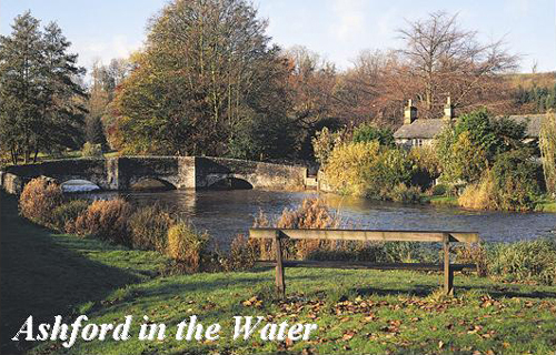 Ashford in the Water Picture Magnets