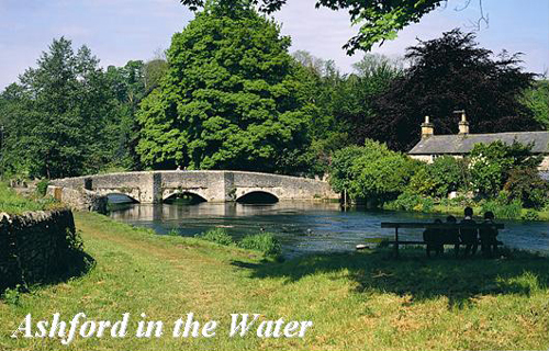 Ashford in the Water Picture Magnets