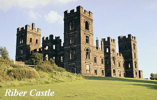 Riber Castle Picture Magnets