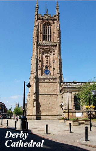 Derby Cathedral Picture Magnets