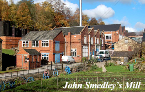 John Smedley's Mill Picture Magnets