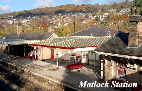 Matlock Station Picture Magnets