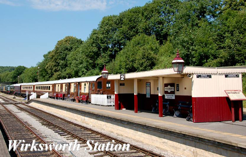 Wirksworth Station Picture Magnets
