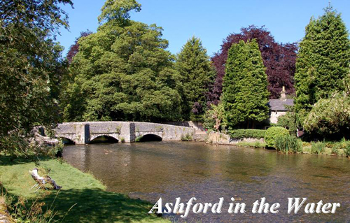 Ashford in the Water Picture Magnets