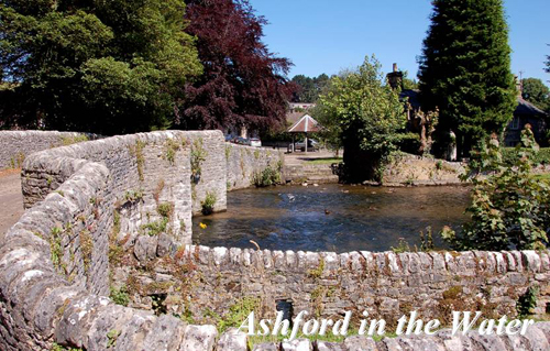 Ashford in the Water Picture Magnets