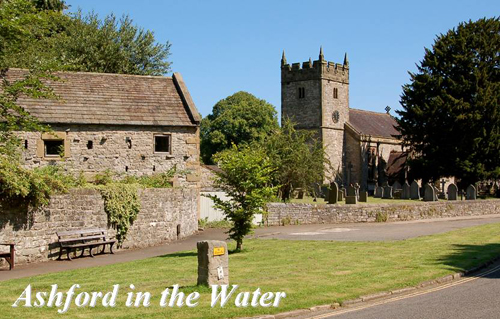 Ashford in the Water Picture Magnets