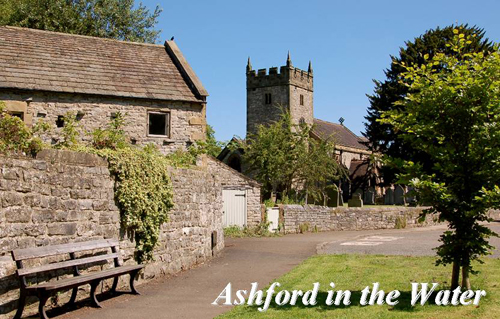 Ashford in the Water Picture Magnets