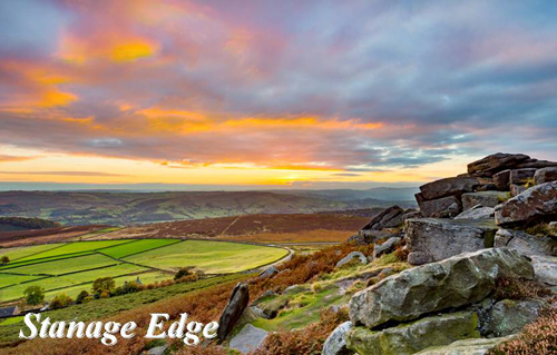 Stanage Edge Picture Magnets