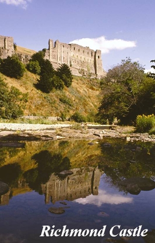Richmond Castle Picture Magnets