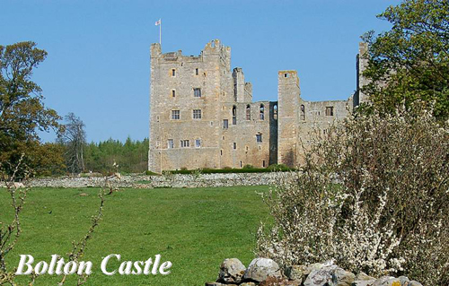 Bolton Castle Picture Magnets