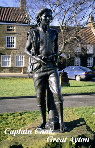 Captain Cook, Great Ayton Picture Magnets