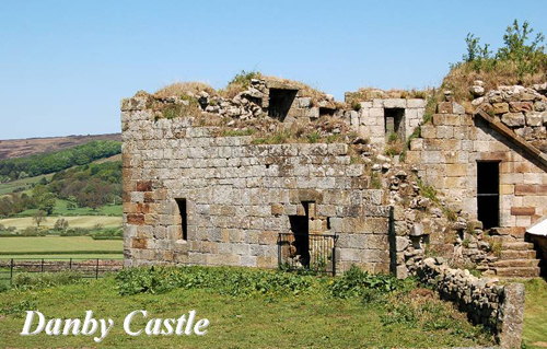 Danby Castle Picture Magnets