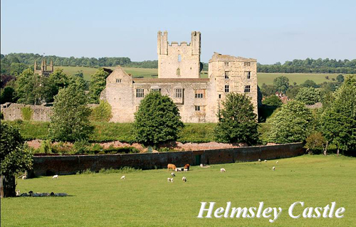 Helmsley Castle Picture Magnets