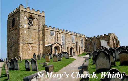 St Mary's Church, Whitby Picture Magnets