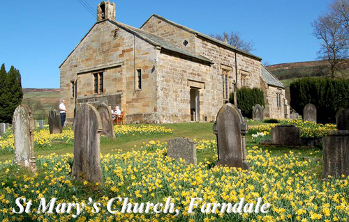 St Mary's Church, Farndale Picture Magnets