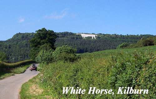 White Horse, Kilburn Picture Magnets
