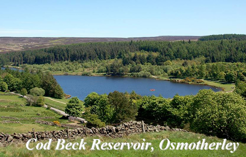 Cod Beck Reservoir, Osmotherley Picture Magnets