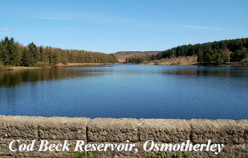 Cod Beck Reservoir, Osmotherley Picture Magnets