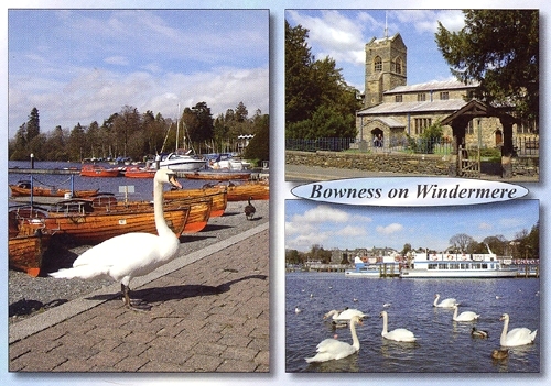 Bowness on Windermere postcards