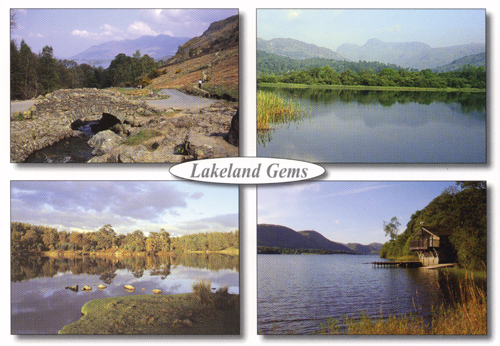 Lakeland Gems postcards