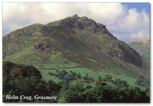 Helm Crag, Grasmere postcards