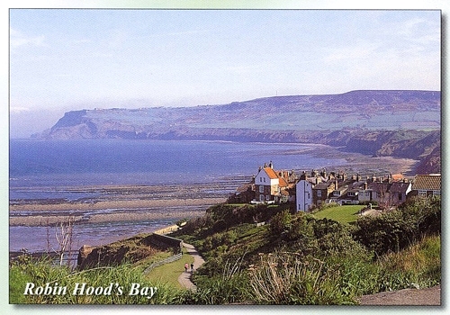 Robin Hood's Bay postcards