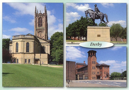 Derby postcards