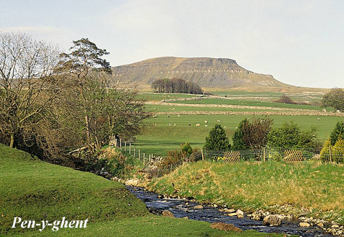 Pen-y-ghent postcards