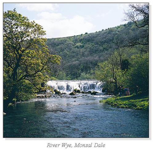 River Wye, Monsal Dale Square Cards